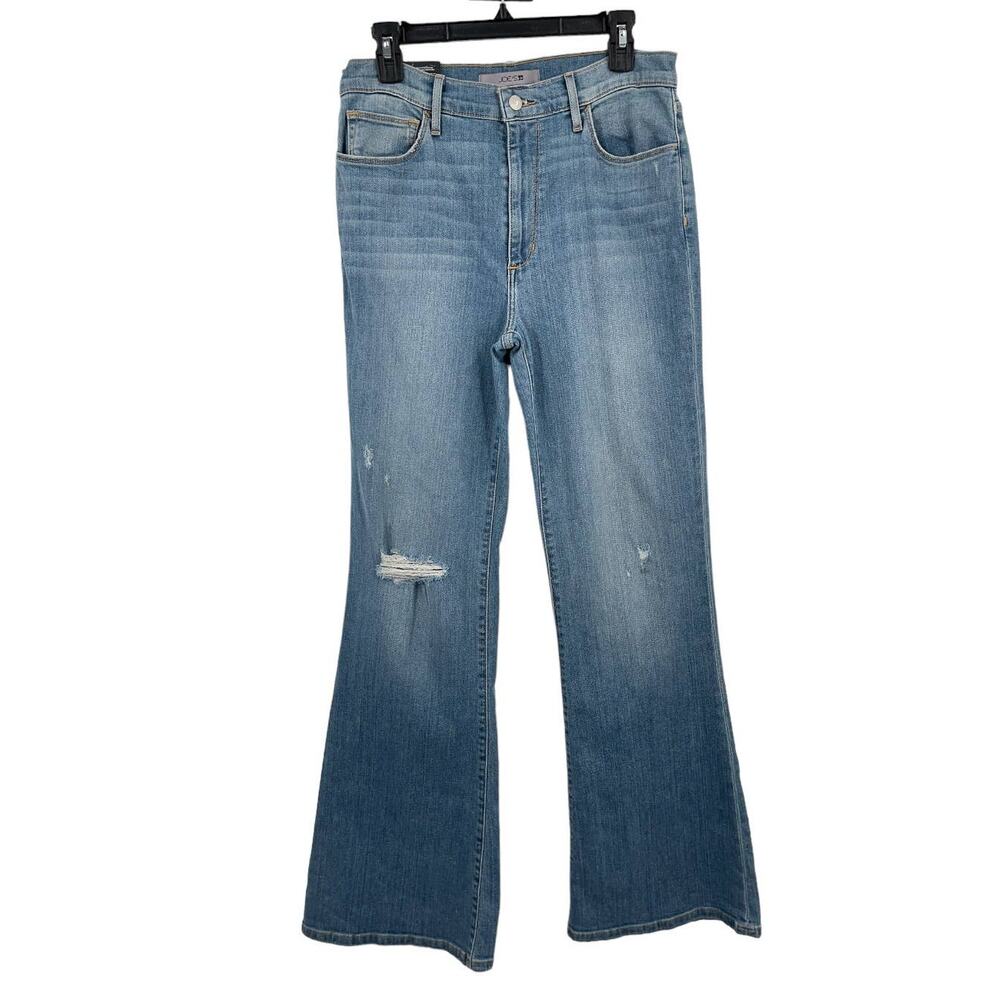 Joe's Jeans Neha high rise flare leg denim blue size 30